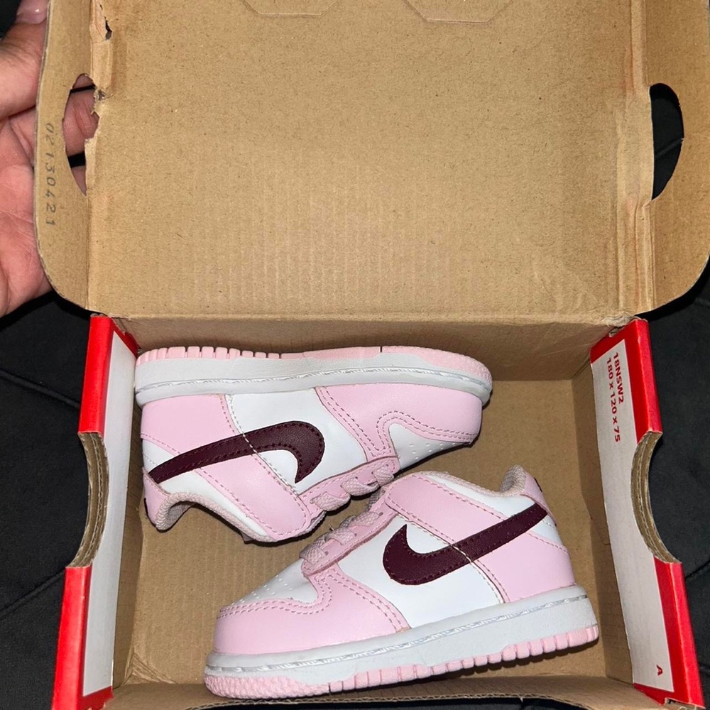 Toddler Valentine’s Day dunks